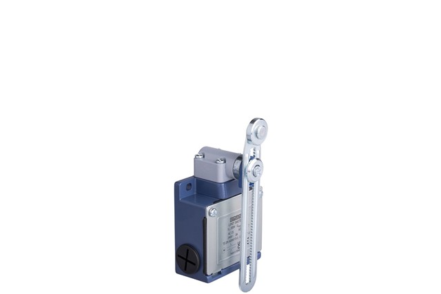 L53 Metal Body 18 mm Metal Adjustable Roller Arm Snap Action 1NO+1NC Limit Switch